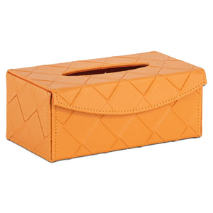 Decorative object Molly orange tissue box - Canwell Interiors Limited - Richmond