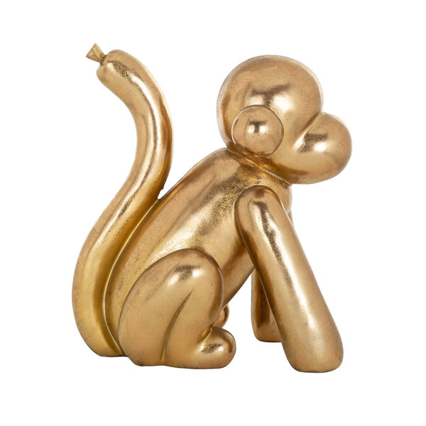 Decorative object Monkey gold - Canwell Interiors Limited - Richmond