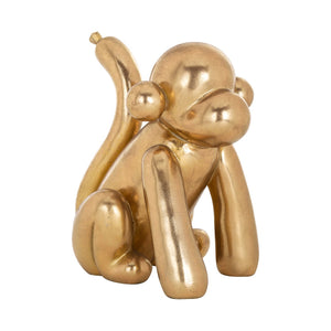 Decorative object Monkey gold - Canwell Interiors Limited - Richmond