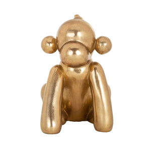 Decorative object Monkey gold - Canwell Interiors Limited - Richmond