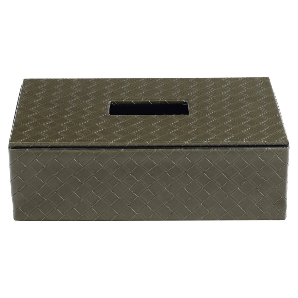 Decorative object Vex olive tissue box - Canwell Interiors Limited - Richmond