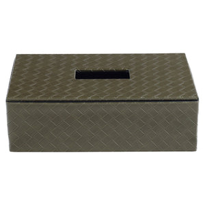 Decorative object Vex olive tissue box - Canwell Interiors Limited - Richmond
