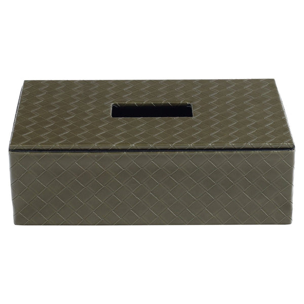 Decorative object Vex olive tissue box - Canwell Interiors Limited - Richmond