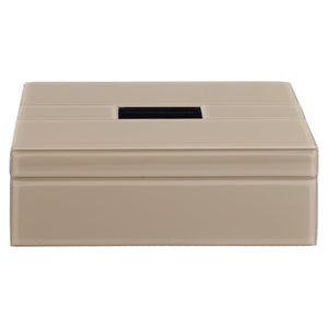 Decorative object Viper taupe tissue box - Canwell Interiors Limited - Richmond