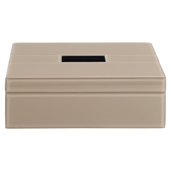 Decorative object Viper taupe tissue box - Canwell Interiors Limited - Richmond