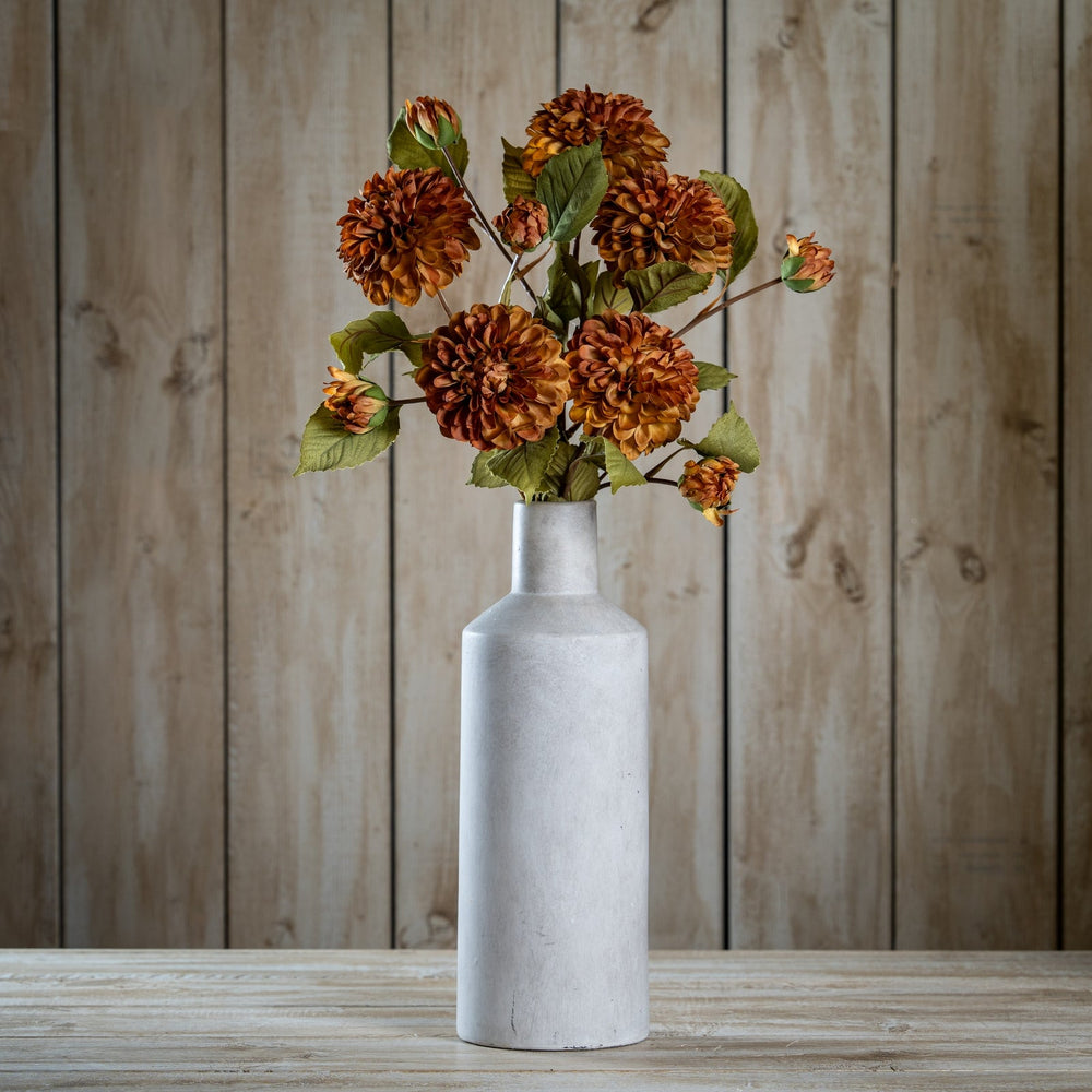 Deep Mustard Dahlia Stem - Canwell Interiors Limited - Hills
