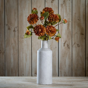 Deep Mustard Dahlia Stem - Canwell Interiors Limited - Hills