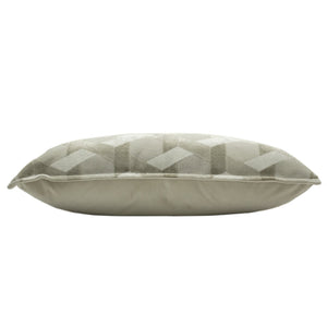 Delano 40x60 Feather Filled Cushion Ivory/taupe - Canwell Interiors Limited - Riva
