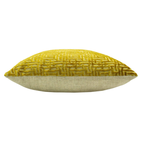 Delphi 45x45 Feather Filled Cushion Gold - Canwell Interiors Limited - Riva