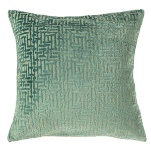 Delphi 45x45 Feather Filled Cushion Mint - Canwell Interiors Limited - Riva