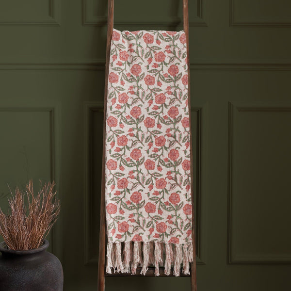 Delphine 130x170 Throw Coral - XShowhome Limited - Riva