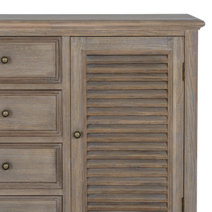 Delphine Collection 2 Door 4 Drawer Large Dresser Base - Canwell Interiors Limited - Hills