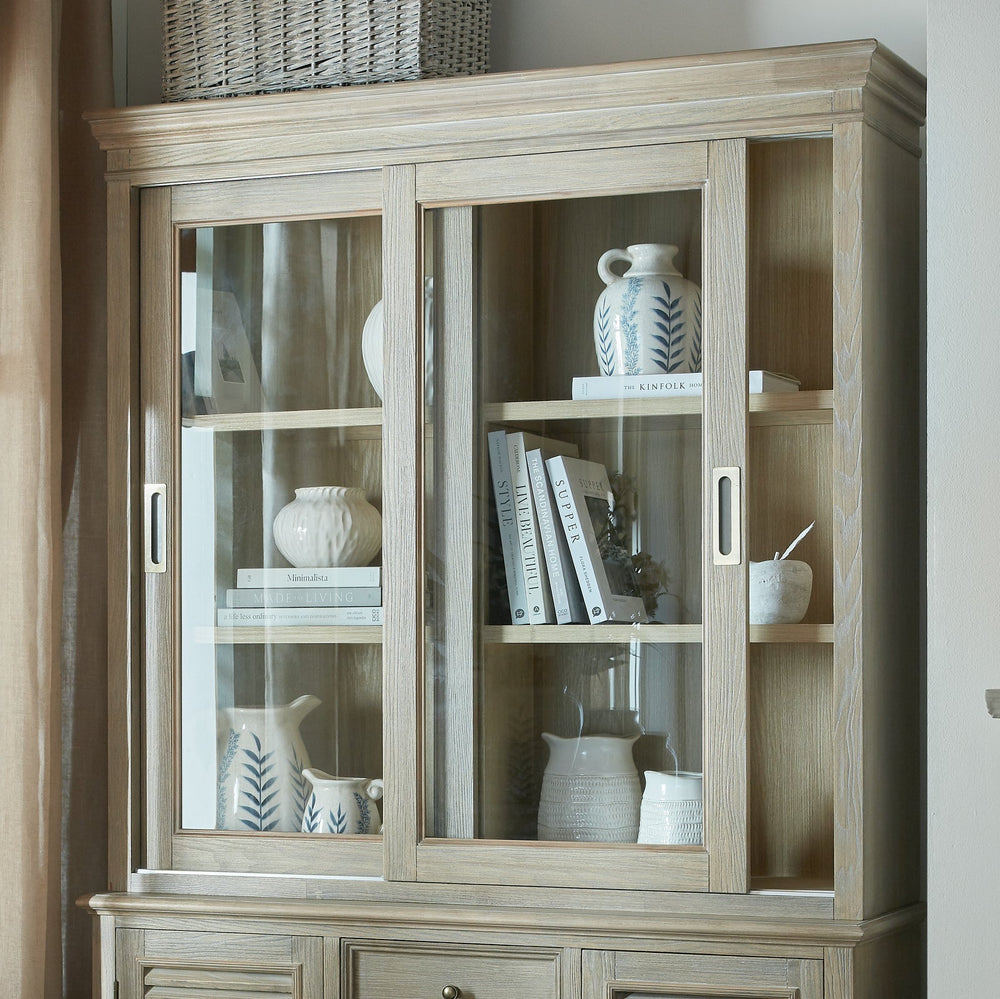 Delphine Collection Sliding Glass Dresser Top - Canwell Interiors Limited - Hills