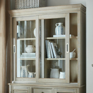 Delphine Collection Sliding Glass Dresser Top - Canwell Interiors Limited - Hills