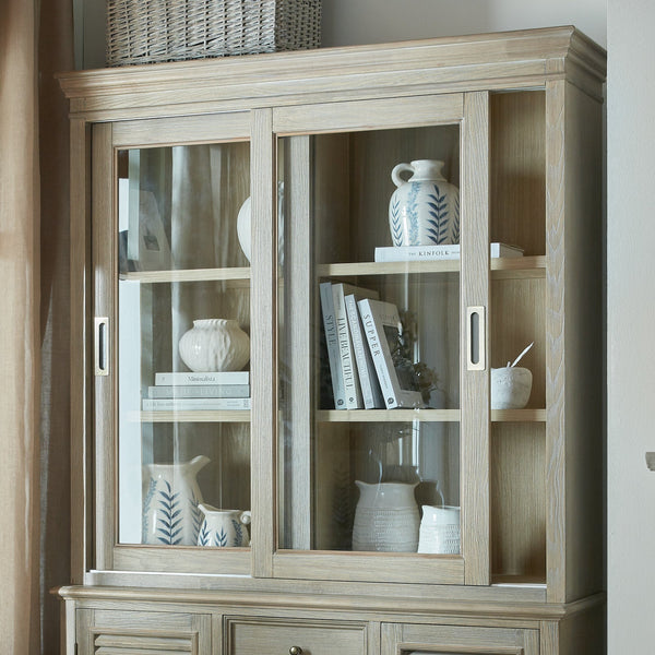 Delphine Collection Sliding Glass Dresser Top - Canwell Interiors Limited - Hills