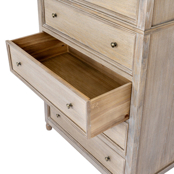 Delphine Collection Tall 5 Drawer Chest - XShowhome Limited - Hills