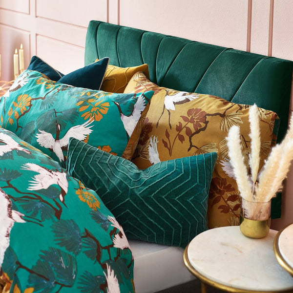 Demoiselle Single Duvet Set Mustard - XShowhome Limited - Riva