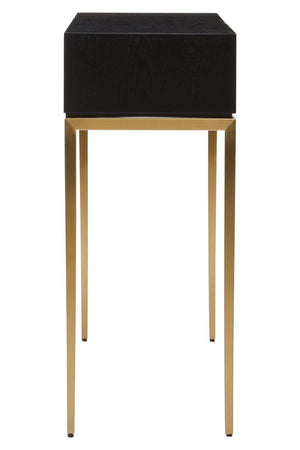 Deruta Shagreen Effect One Drawer Console Table - Canwell Interiors Limited - Xshowhome