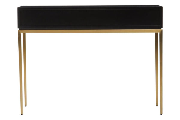 Deruta Shagreen Effect One Drawer Console Table - Canwell Interiors Limited - Xshowhome