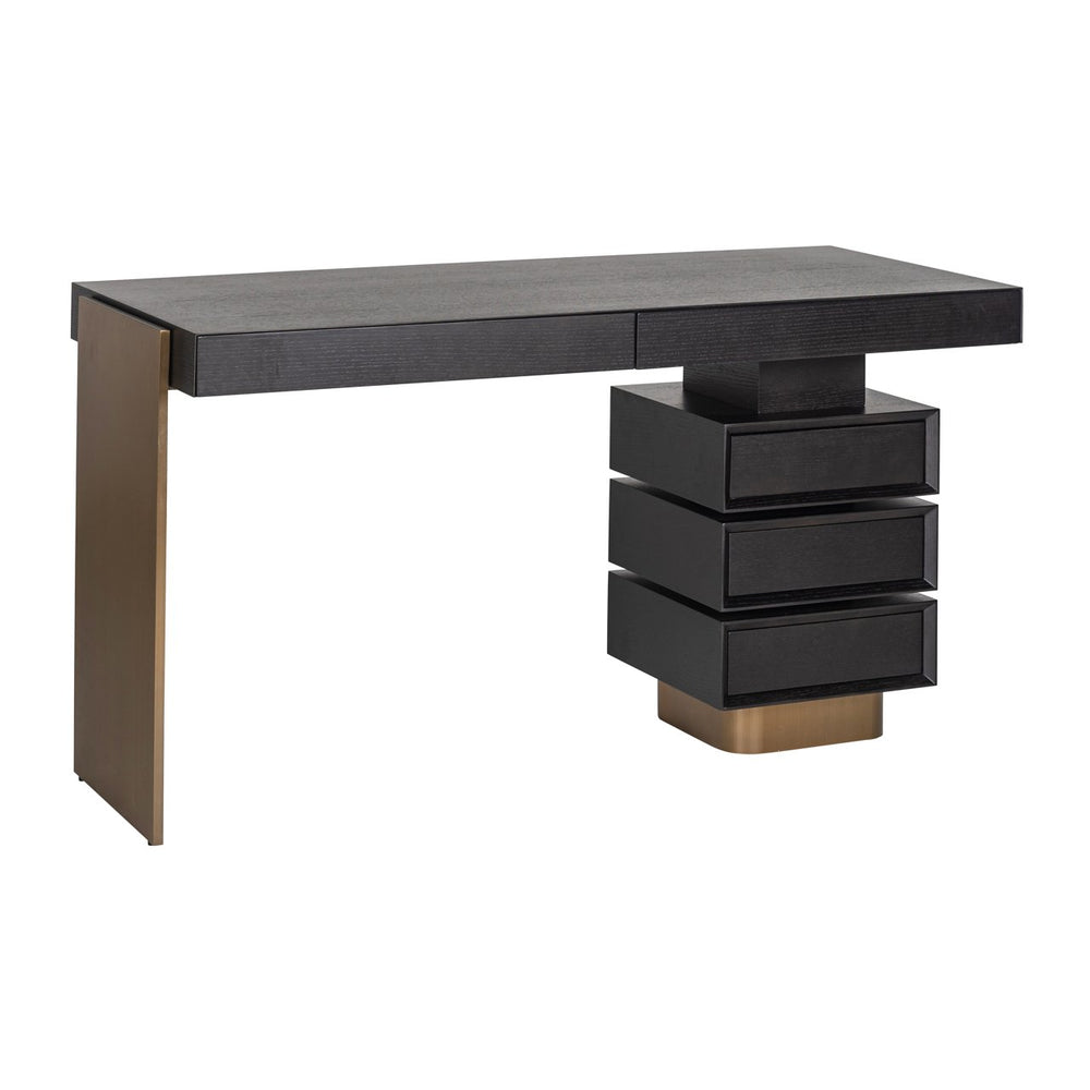 Desk Alexander Jones charcoal (Connar) - Canwell Interiors Limited - Richmond