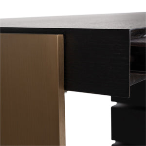 Desk Alexander Jones charcoal (Connar) - Canwell Interiors Limited - Richmond