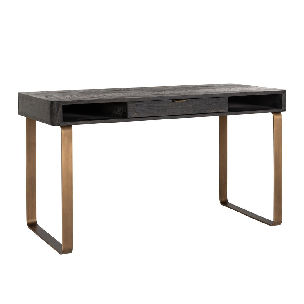 Desk Blackbone Brass black rustic - Canwell Interiors Limited - Richmond