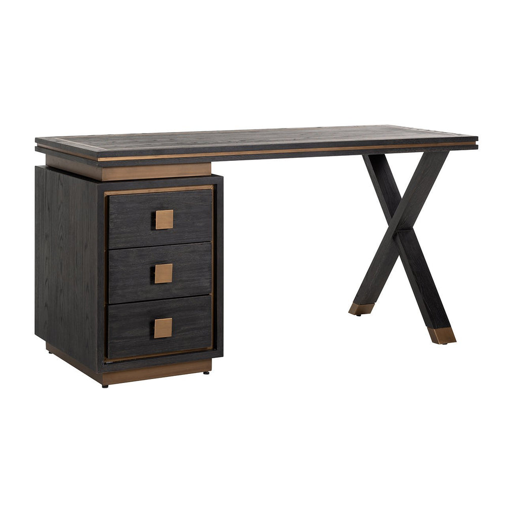 Desk Hunter black rustic - Canwell Interiors Limited - Richmond