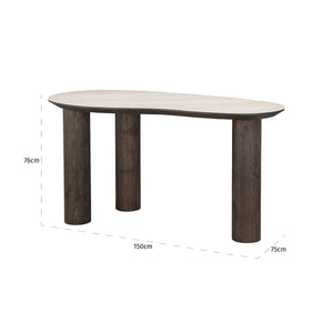 Desk Ritz beige - Canwell Interiors Limited - Richmond