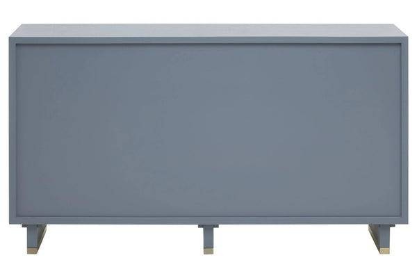 Deskey Grey Shagreen Effect Three Drawer Sideboard - XShowhome Limited - Xshowhome