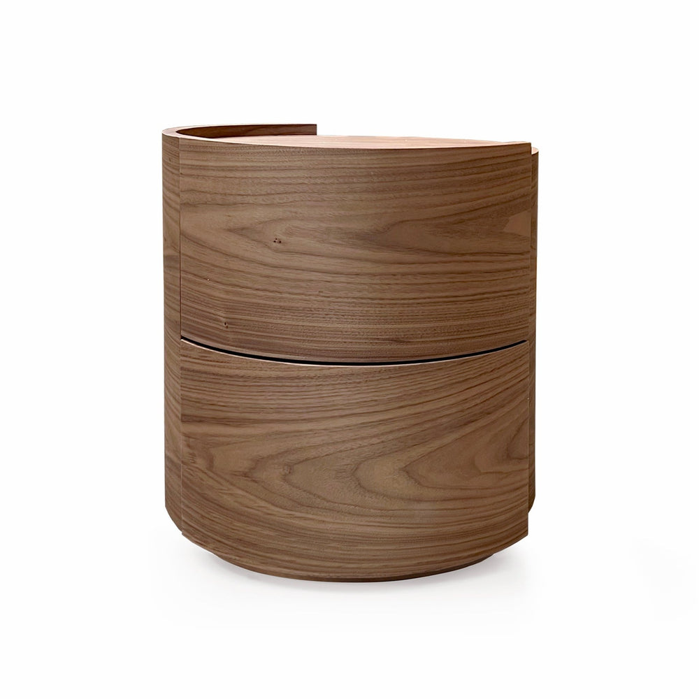 Dexter Bedside Table - Walnut - Pair - Tommy Franks