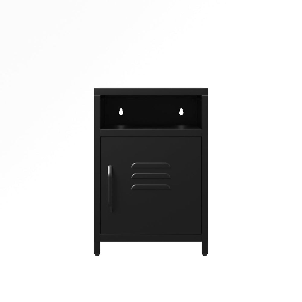 Dillon Black Bedside Cabinet - Canwell Interiors Limited - Canwell