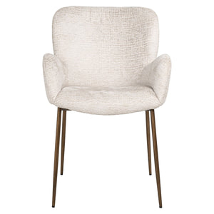 Dining chair Amber cream fusion fire retardant - Canwell Interiors Limited - Richmond
