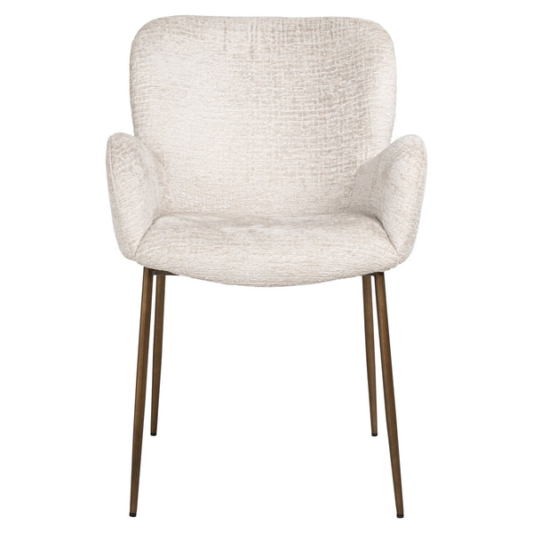 Dining chair Amber cream fusion fire retardant - Canwell Interiors Limited - Richmond