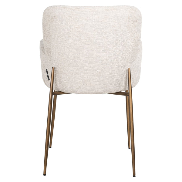 Dining chair Amber cream fusion fire retardant - Canwell Interiors Limited - Richmond