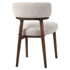 Dining chair Basker natural fancy fire retardant (Set of 2) - Canwell Interiors Limited - Richmond
