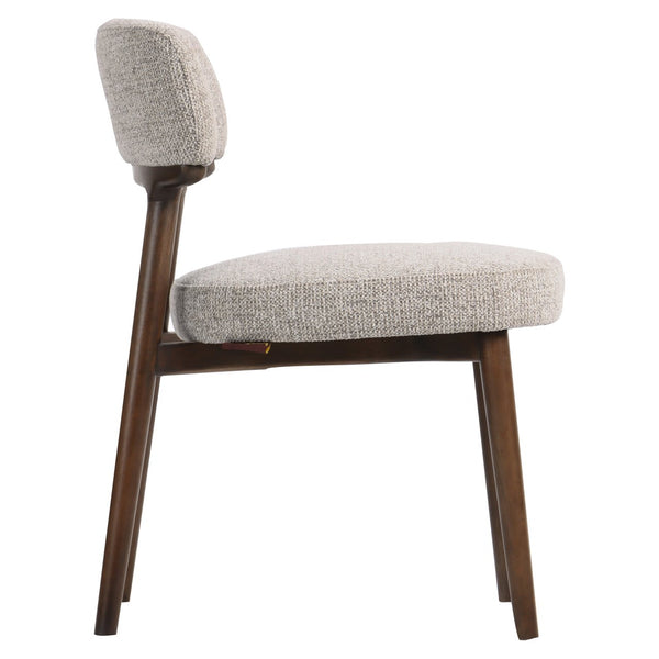 Dining chair Basker natural fancy fire retardant (Set of 2) - Canwell Interiors Limited - Richmond