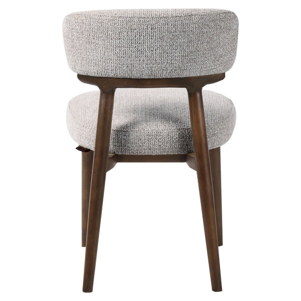 Dining chair Basker natural fancy fire retardant (Set of 2) - Canwell Interiors Limited - Richmond