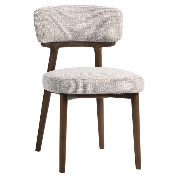 Dining chair Basker natural fancy fire retardant (Set of 2) - Canwell Interiors Limited - Richmond