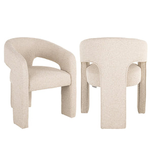 Dining chair Belle biscotti fire retardant - Canwell Interiors Limited - Richmond