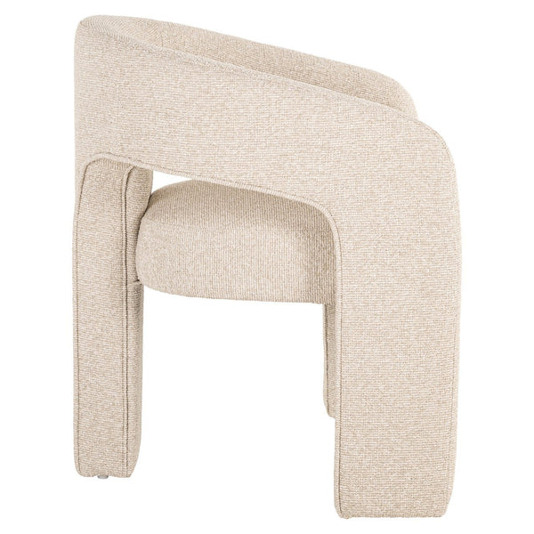 Dining chair Belle biscotti fire retardant - Canwell Interiors Limited - Richmond