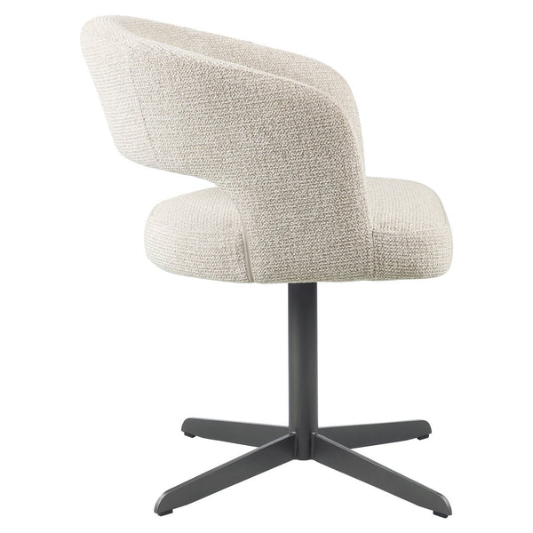 Dining chair Blanca natural fancy fire retardant - Canwell Interiors Limited - Richmond