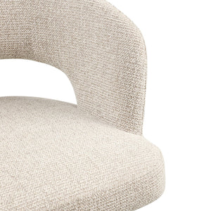 Dining chair Blanca natural fancy fire retardant - Canwell Interiors Limited - Richmond