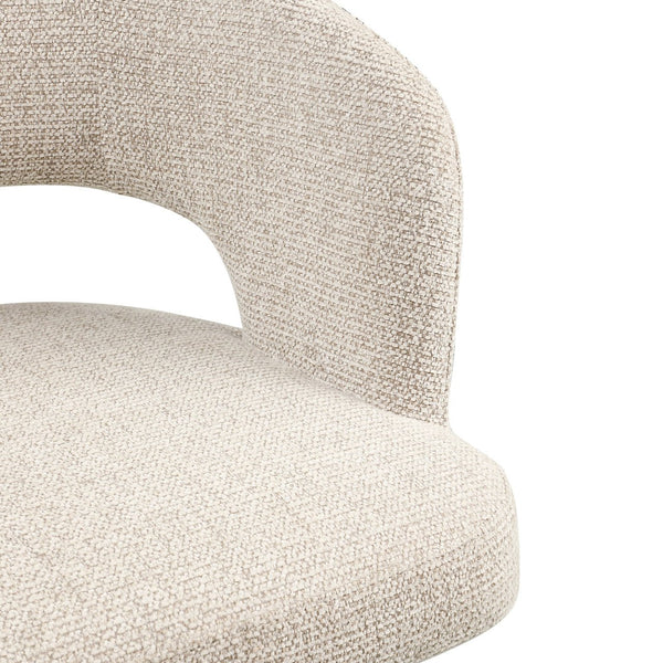 Dining chair Blanca natural fancy fire retardant - Canwell Interiors Limited - Richmond