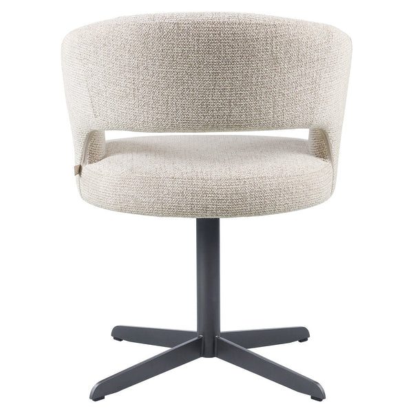 Dining chair Blanca natural fancy fire retardant - Canwell Interiors Limited - Richmond