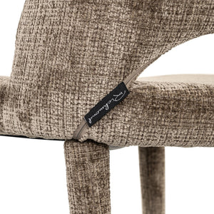 Dining chair Cecilia niagara stone fire retardant (Set of 2) - Canwell Interiors Limited - Richmond