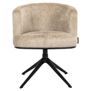 Dining chair Cheyenne desert fusion swivel fire retardant - Canwell Interiors Limited - Richmond