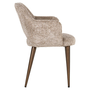 Dining chair Delphina lovely nature fire retardant - Canwell Interiors Limited - Richmond