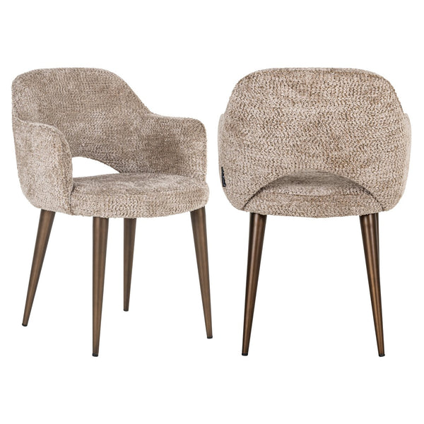 Dining chair Delphina lovely nature fire retardant - Canwell Interiors Limited - Richmond