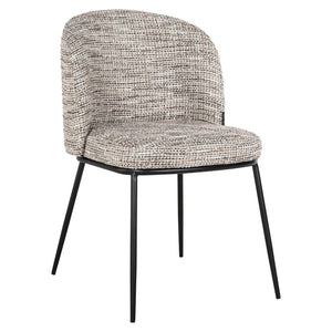 Dining chair Elvi trendy nature fire retardant (Set of 2) - Canwell Interiors Limited - Richmond