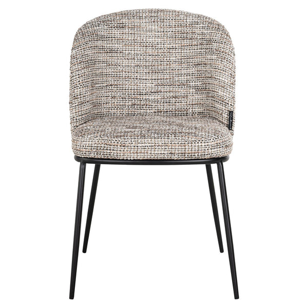 Dining chair Elvi trendy nature fire retardant (Set of 2) - Canwell Interiors Limited - Richmond